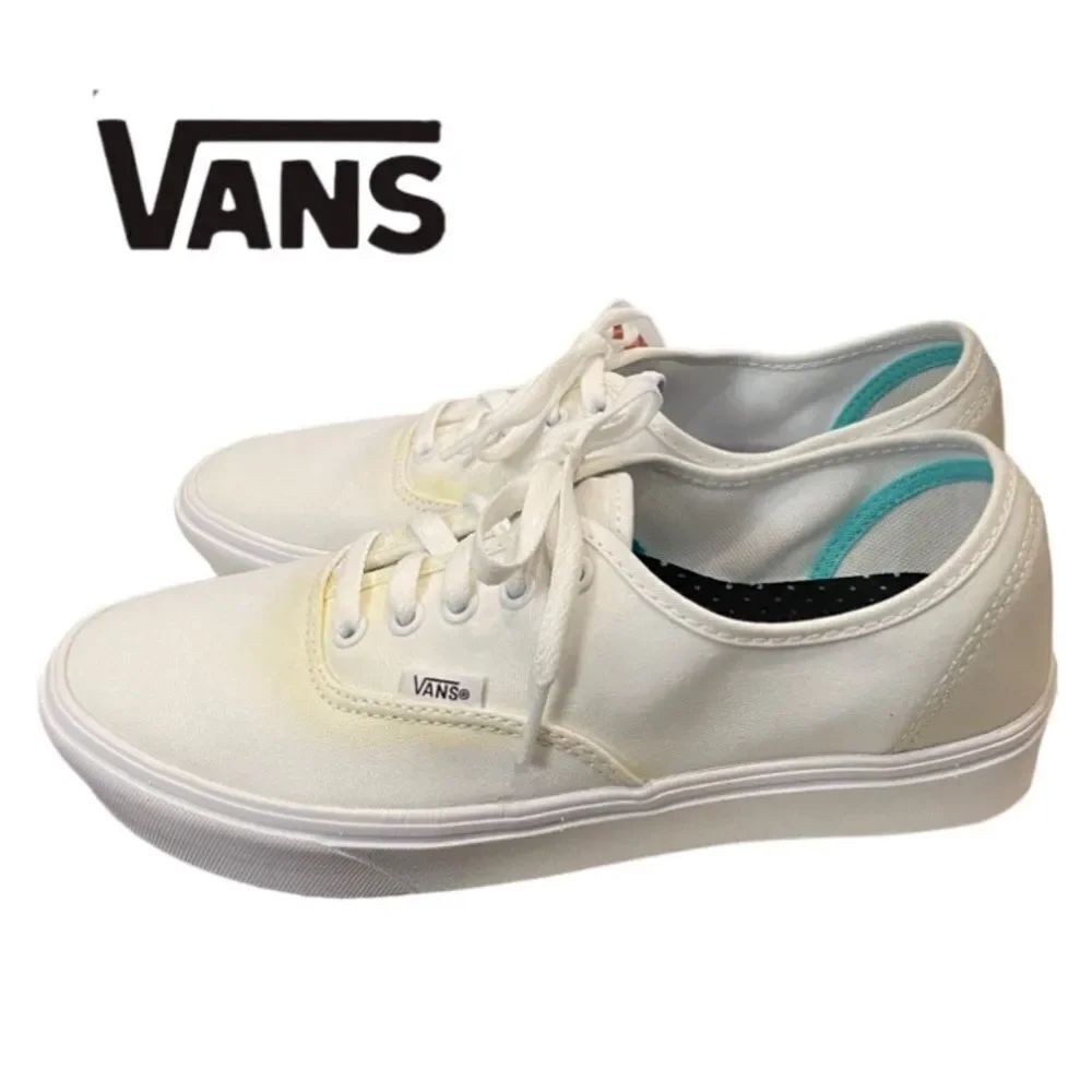 VANS ComfyCush Authentic White Women's Men's Sneakers 9.5 8